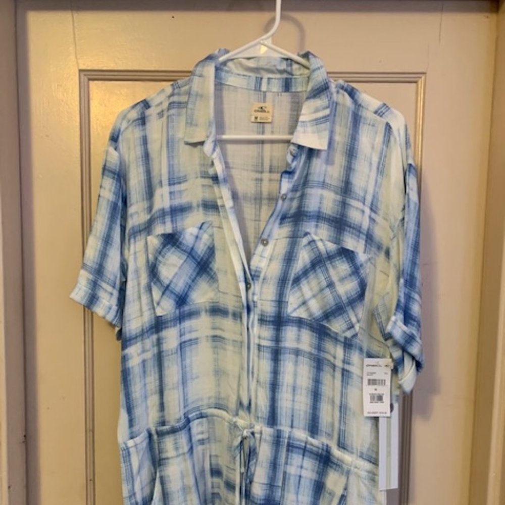 O'Neill Plaid Romper